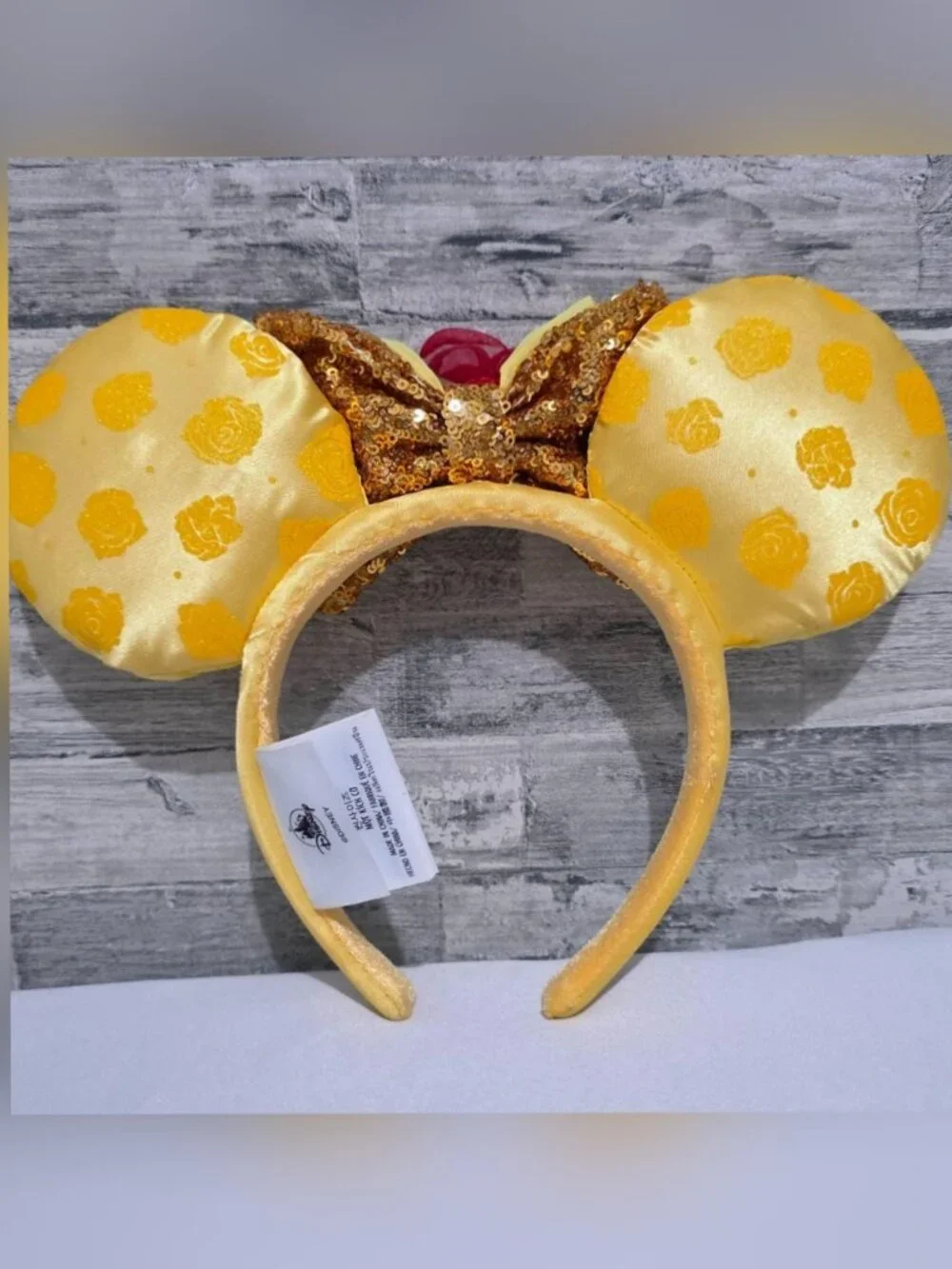 Authentic Disney Parks Beauty and the Beast Belle Ears Headband